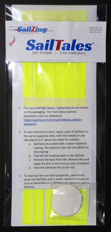 SailTales Telltales Yellow Sail Trim Telltales 12 Pack image 2