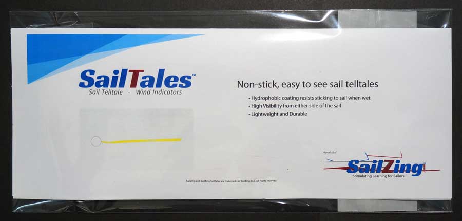SailTales Telltales Yellow Sail Trim Telltales 12 Pack image 1